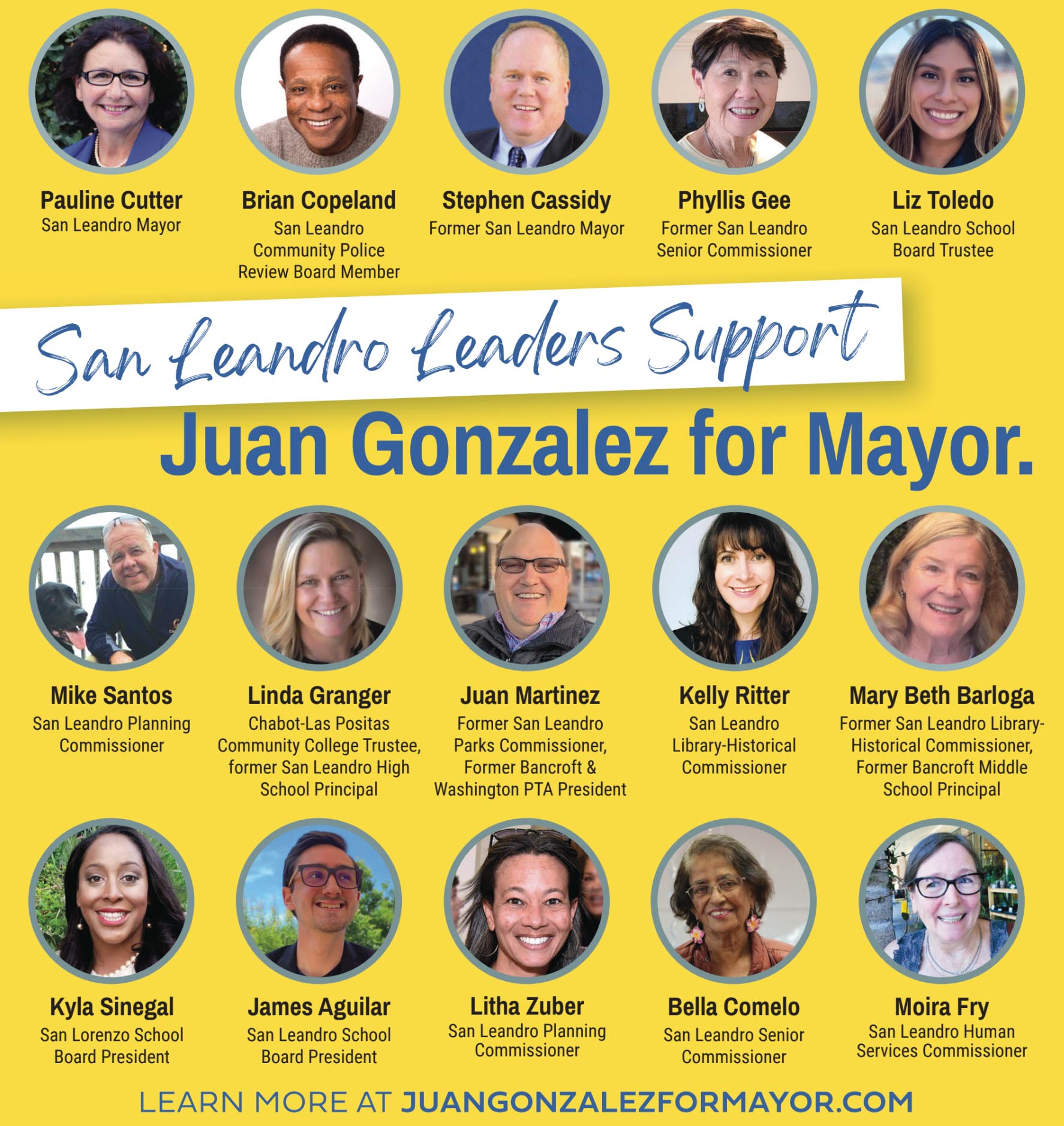 Announcement Video: Juan Gonzalez for San Leandro Mayor 2022 